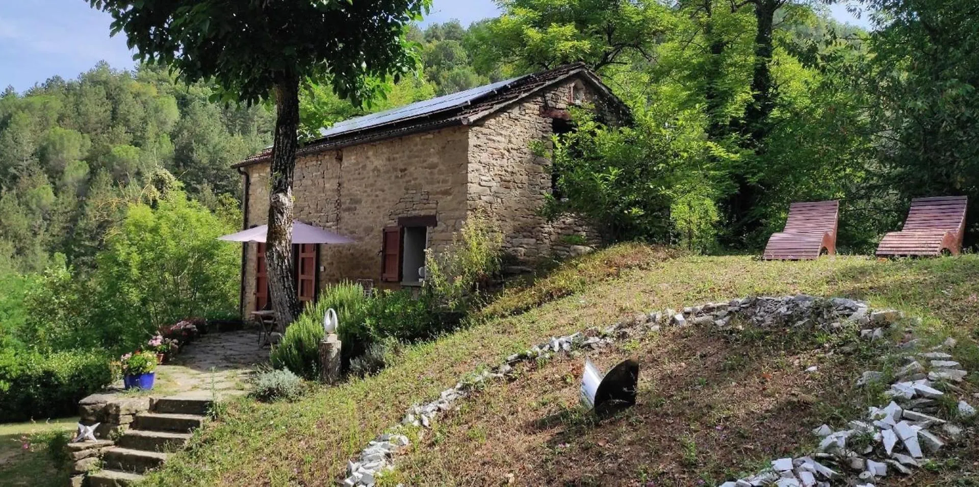 Porcaticcio, Ferienhaus Im Wald Mit Pool Apartment Casola Valsenio