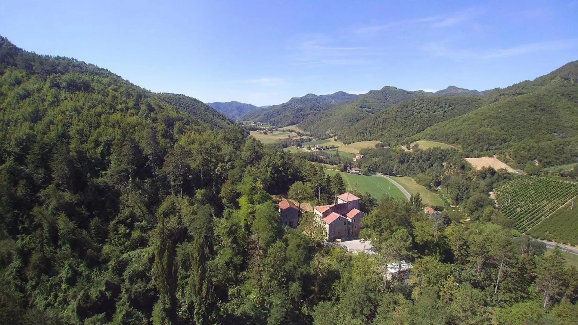 Porcaticcio, Ferienhaus Im Wald Mit Pool Apartment Casola Valsenio Italy